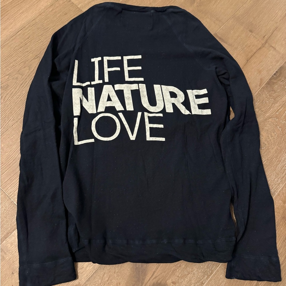 FREE CITY Life Nature Love Long Sleeve Sweater